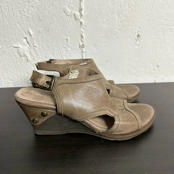 Bussola Leather Sandals size 39 - Picture 2 of 6